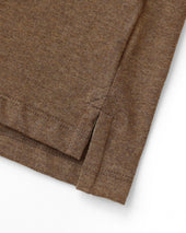 Sunday Polo Shirt Heather Brown - Unisex