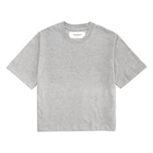 Monday Crop Top Heather Grey