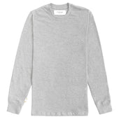Monday Long Sleeve Tee Heather Grey - Unisex