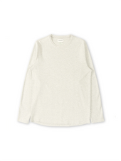 Heavy Long Sleeve Plain T-Shirt Tavistock Grey
