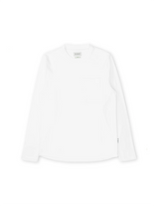 Heavy Long Sleeve T-Shirt Tavistock White