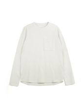 Heavy Long Sleeve T-Shirt Tavistock Oatmeal