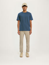 The Heavyweight Tee Petrol Organic Cotton