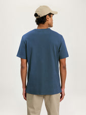 The Heavyweight Tee Petrol Organic Cotton