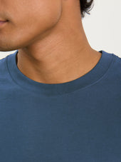 The Heavyweight Tee Petrol Organic Cotton