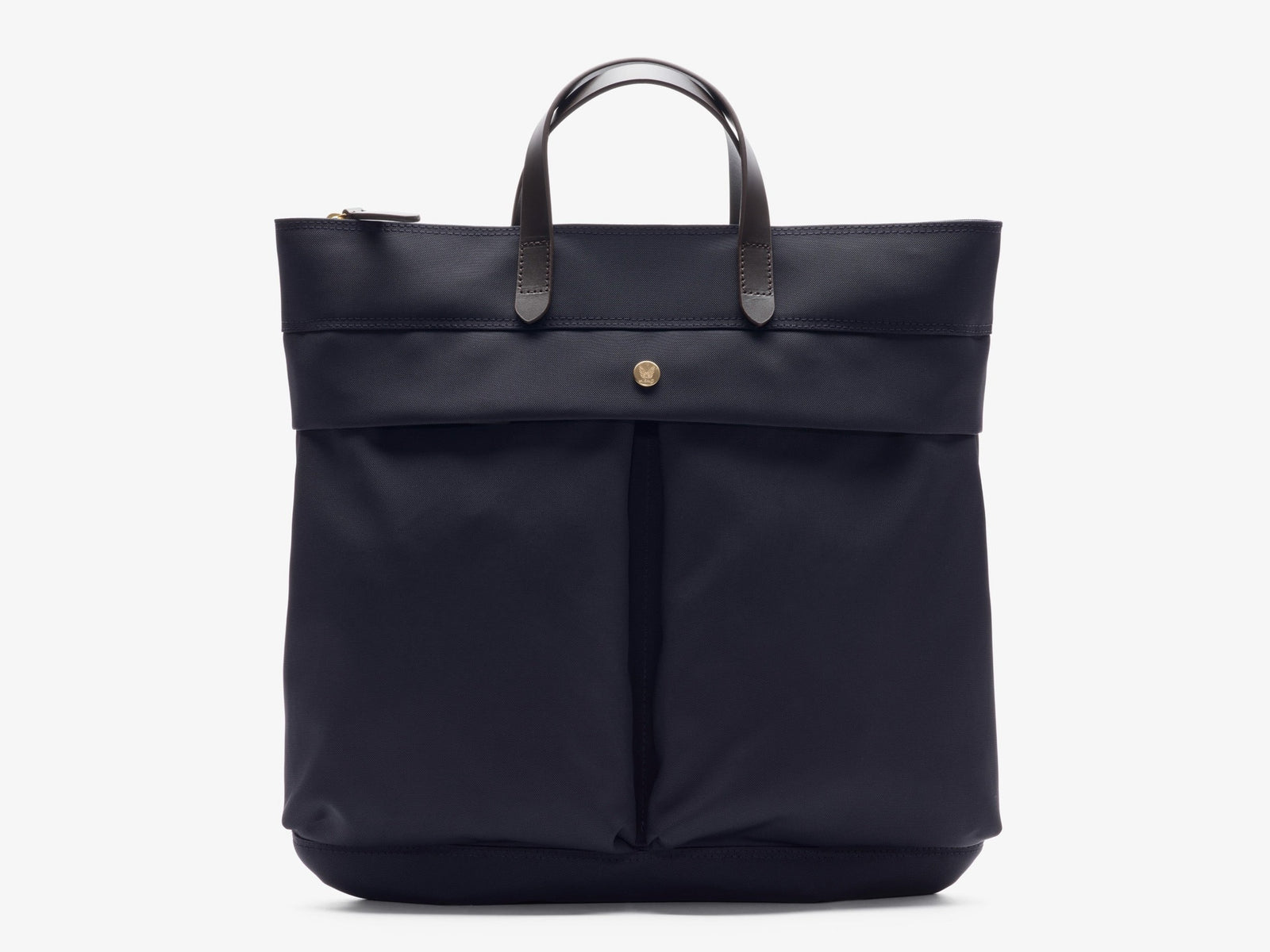 M/S Helmet Bag – Navy/Dark Brown