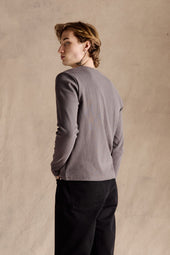 Ribbed Henley Shirt