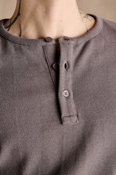Ribbed Henley Shirt
