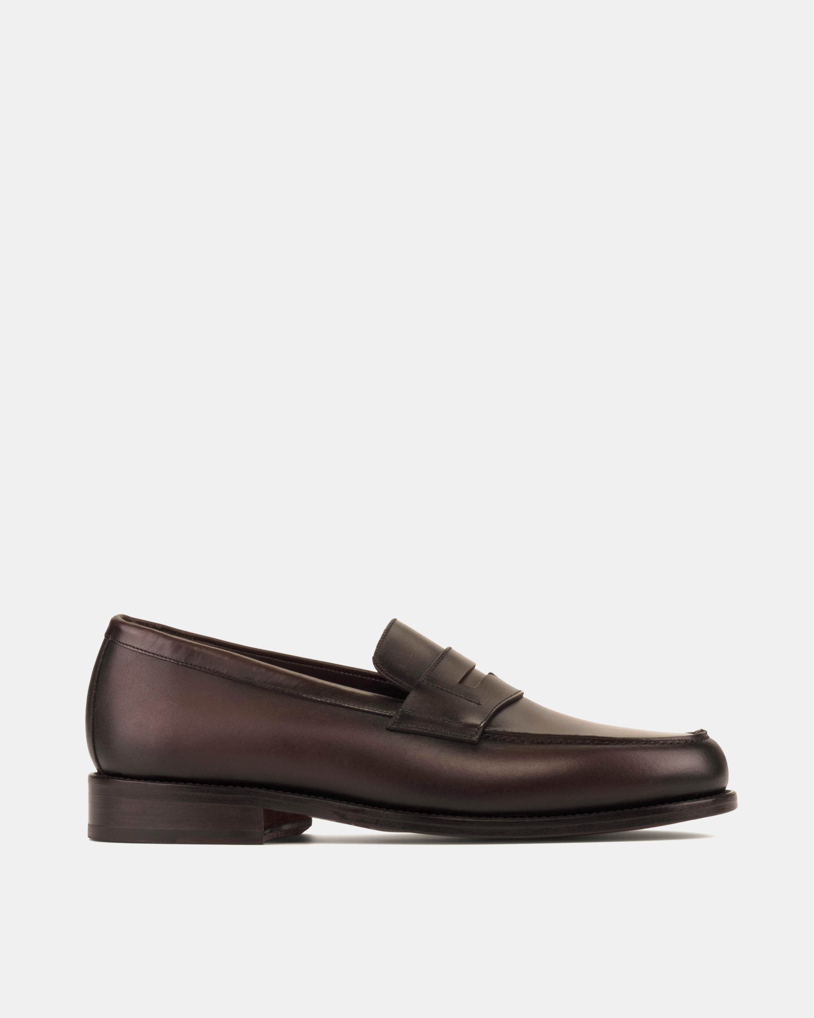 Henry Dark Brown Calf Penny Loafer 144