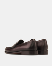 Henry Dark Brown Calf Penny Loafer 144