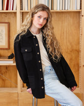 Reverse Fleece Overshirt Unisex