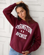 Ossington Fleece Sweatshirt Dark Unisex