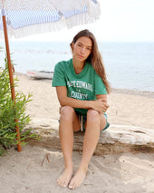 Prince Edward County Tee Green Unisex