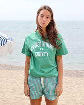 Prince Edward County Tee Green Unisex