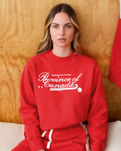 Script Logo Sweatshirt Red Unisex