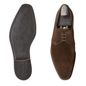 Highbury 2 Dark Brown Calf Suede