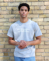 Montreal Bagels Tee Heather Grey Unisex