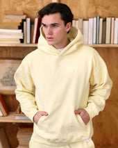 Flag Fleece Hoodie Butter Unisex