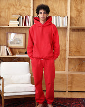 Flag Fleece Sweatpant Red Unisex