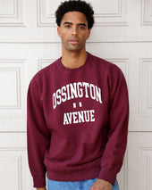 Ossington Fleece Sweatshirt Dark Unisex
