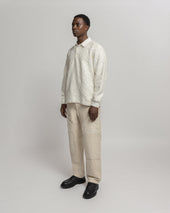Homer Sweater Polo Handloom Cotton Blanketing