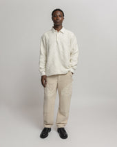 Homer Sweater Polo Handloom Cotton Blanketing