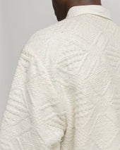 Homer Sweater Polo Handloom Cotton Blanketing