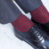Gris Rouge Fil D Cosse