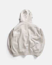 NOVIS HOODED SWEATSHIRT - ECRU 19oz. ALL COTTON LOOPBACK TERRY FLEECE