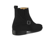 Hopper Buckle Boot In Shield Suede