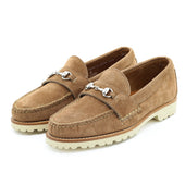 Horsebit Loafer w/Lug Sole - Khaki Orion Fleshout