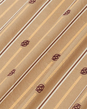 Le Foulard Rayure Monogramme