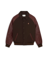 La Veste Teddy Laine et Cuir