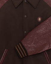 La Veste Teddy Laine Et Cuir