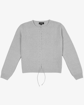 VIPER CARDIGAN Arctic Mist Grey