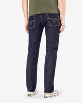 18oz Vintage Selvedge Denim Slim Straight Cut Jeans - Indigo