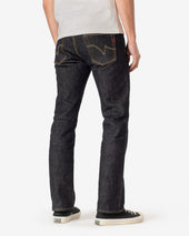 21oz Selvedge Denim Slim Straight Cut Jeans - Indigo