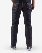 25oz Selvedge Denim Relaxed Tapered Cut Jeans - Indigo