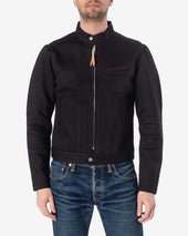 21oz Denim Rider's Jacket - Superblack Non-Fade