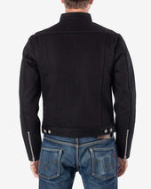 21oz Denim Rider's Jacket - Superblack Non-Fade
