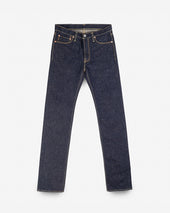 18oz Vintage Selvedge Denim Slim Straight Cut Jeans - Indigo