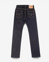 14oz Selvedge Denim Slim Straight Cut Jeans - Indigo