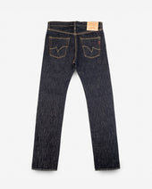 21oz Selvedge Denim Slim Straight Cut Jeans - Indigo