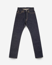 14oz Selvedge Denim Relaxed Tapered Cut Jeans - Indigo