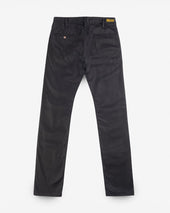9oz Mercerised Selvedge Cotton Slim Tapered Chinos - Black (IH-721-BLK) Tag 30, Hemmed to 29.5"
