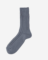 Decka Cased Heavyweight Plain Socks - Stone