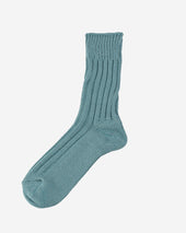 Decka Cased Heavyweight Plain Socks - Cadet Blue
