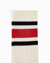 Decka 80s Skater Socks - Red