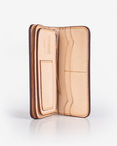 Long Shell Cordovan Wallet - Oxblood