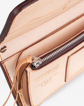 Long Shell Cordovan Wallet - Oxblood